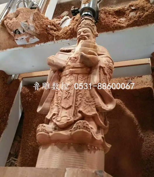 三維立體雕刻機(jī)制作的財(cái)神雕像、觀音佛像